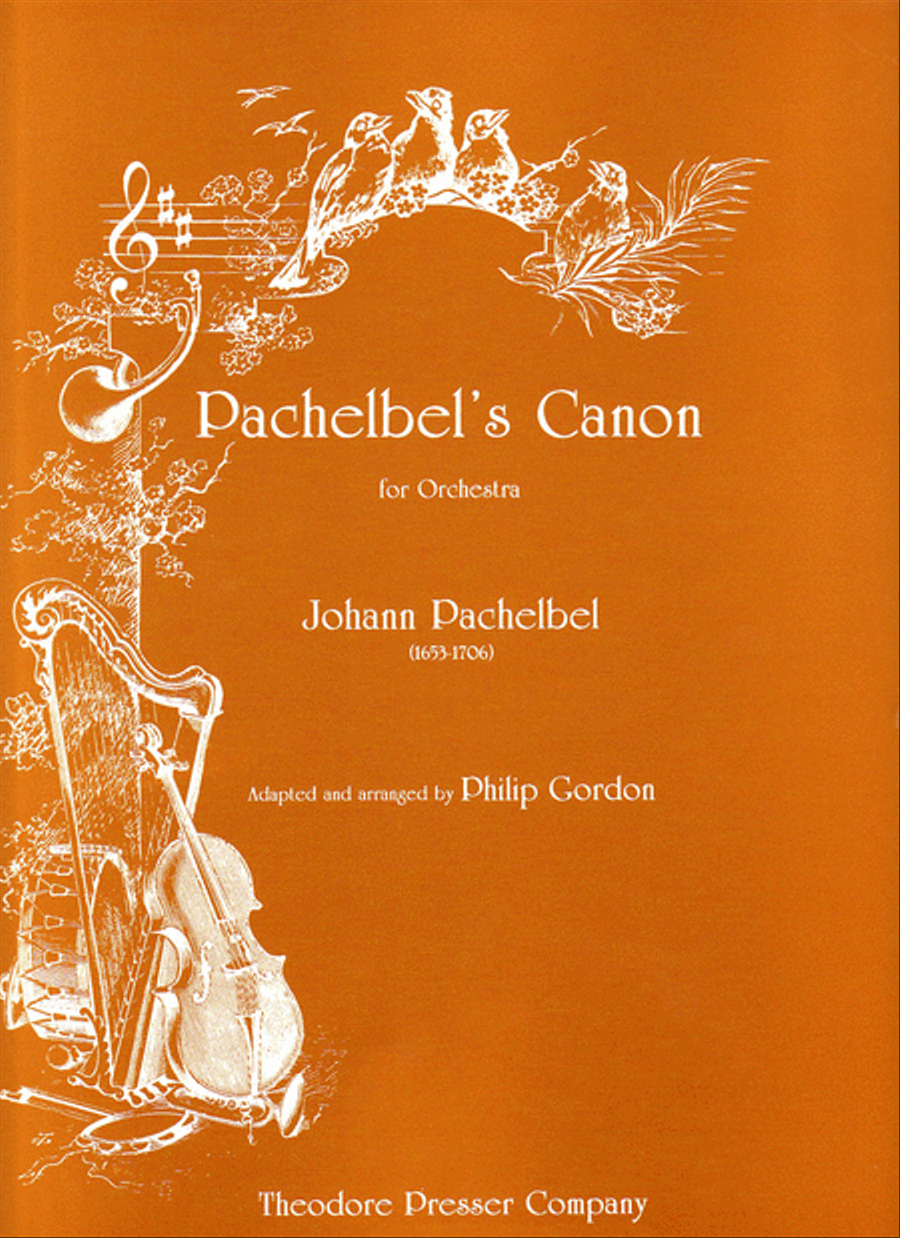 Pachelbel's Canon Orchestra scores gallery preview page 1