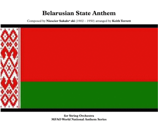 Belarusian National Anthem for String Orchestra (MFAO World National Anthem Series)