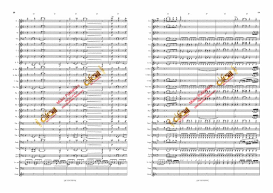 A-Team Concert Band scores gallery preview page 10