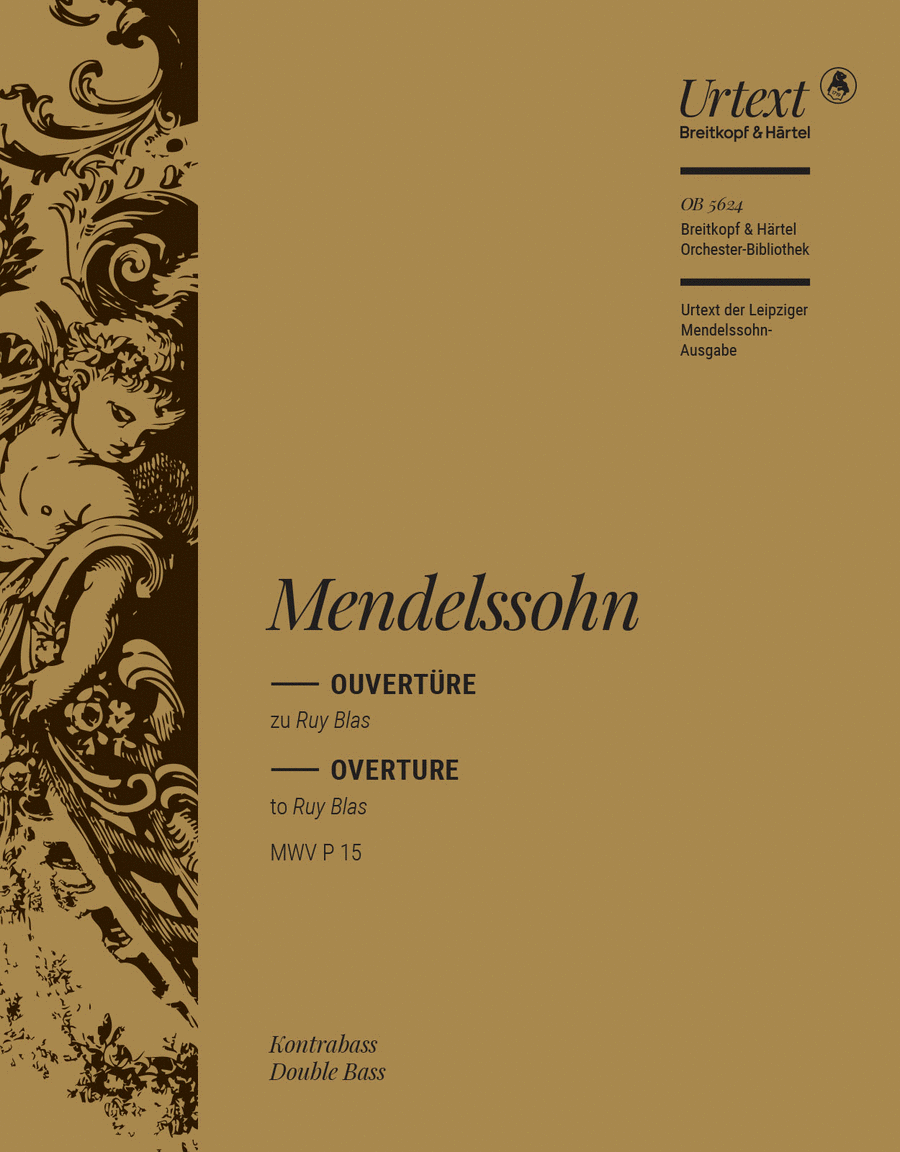 Ruy Blas in C minor [Op. 95] MWV P 15 Orchestra scores gallery preview page 1