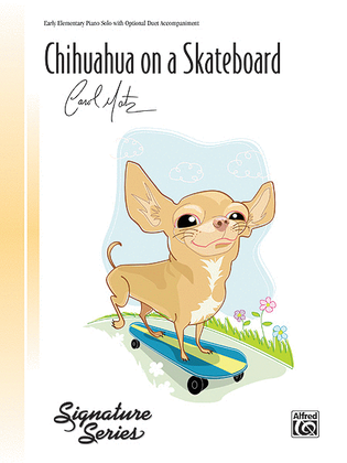 Chihuahua on a Skateboard