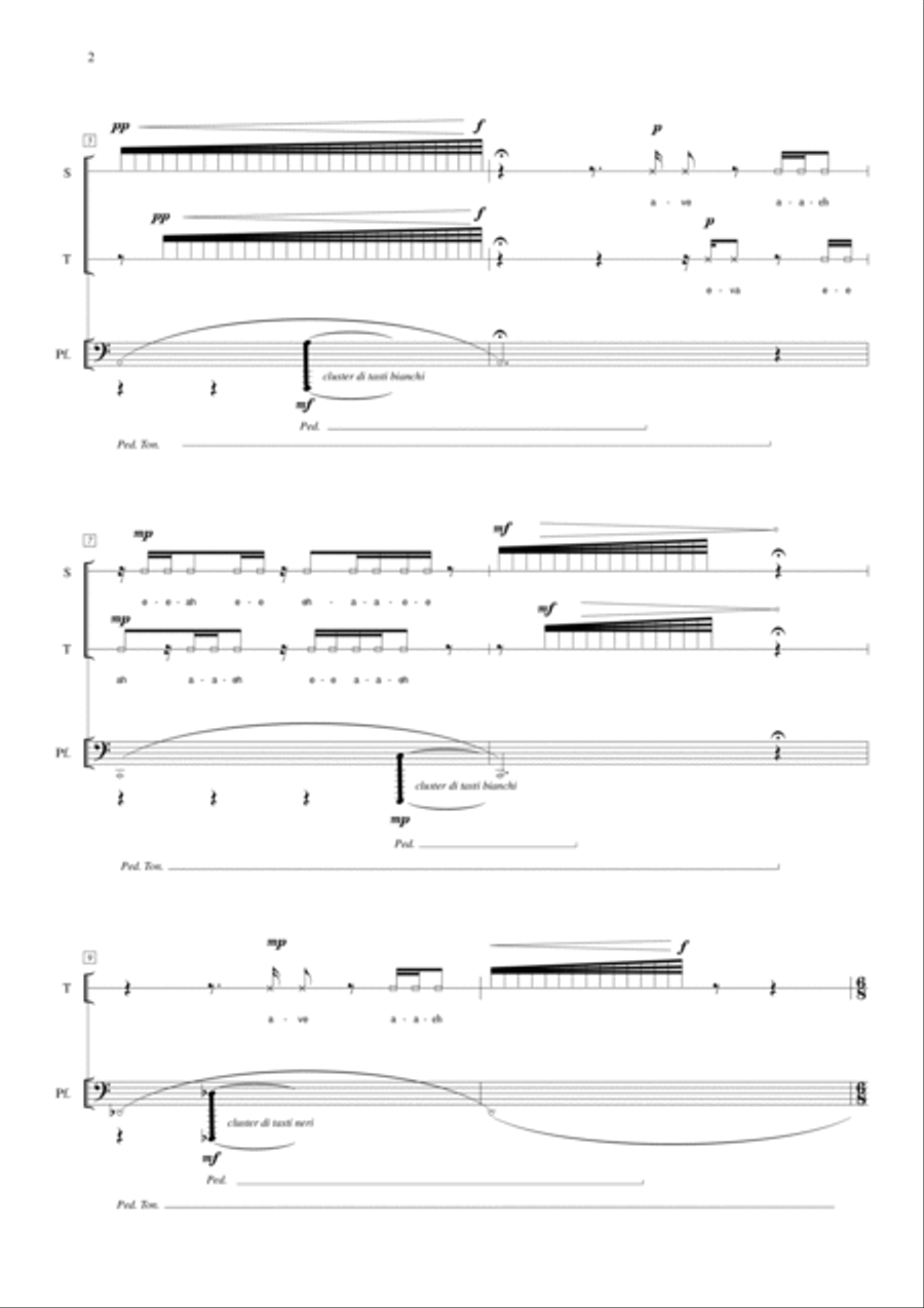 Graziano Riccardi: Ave Maria (ES-23-009) - Score Only Score scores gallery preview page 6
