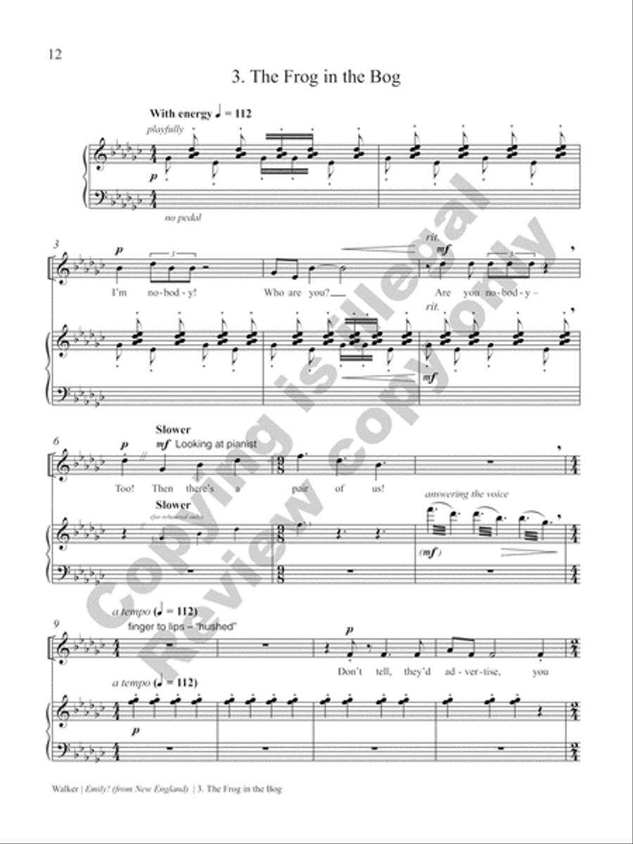 Emily! (from New England) Soprano Voice scores gallery preview page 24