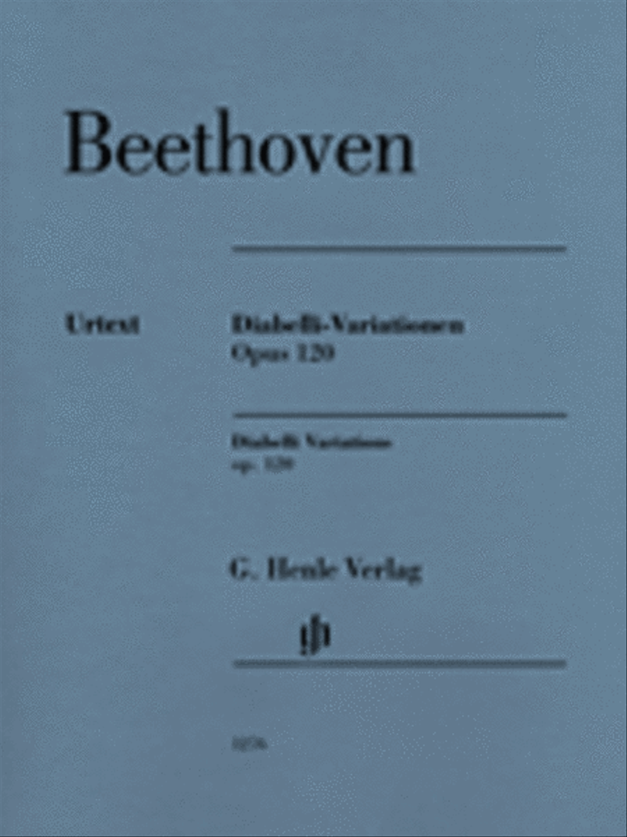 Diabelli Variations, Op. 120 Piano Solo scores gallery preview page 1