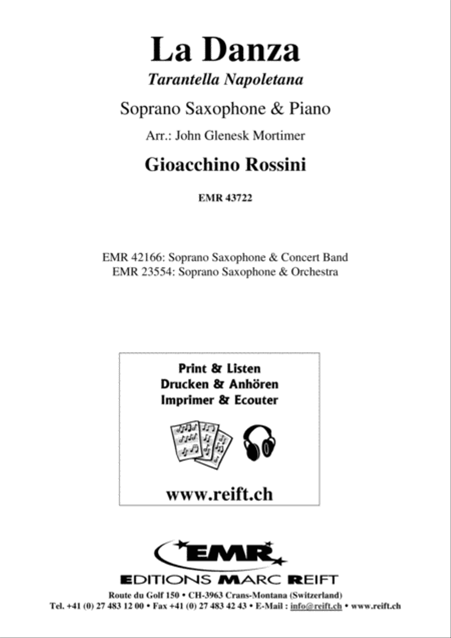 La Danza Soprano Saxophone scores gallery preview page 2