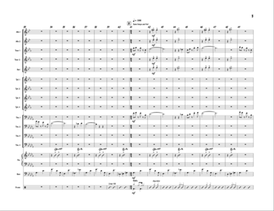Nebula Jazz Ensemble scores gallery preview page 3