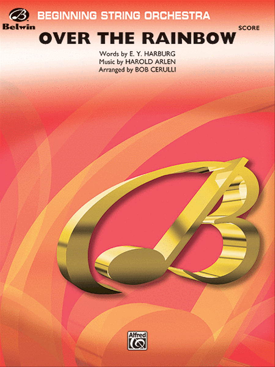 Over the Rainbow String Orchestra scores gallery preview page 1
