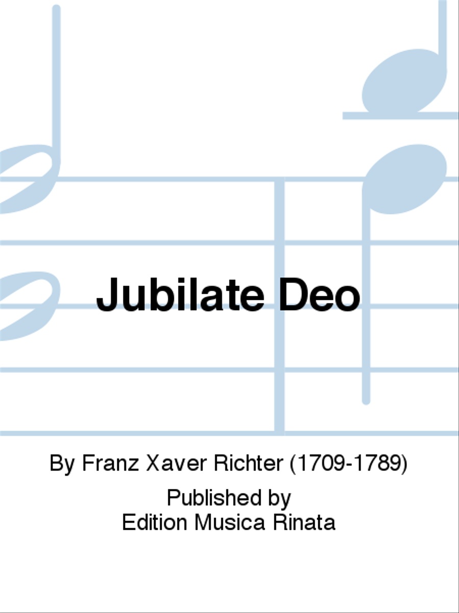 Jubilate Deo