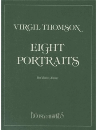 Book cover for Eight Portraits