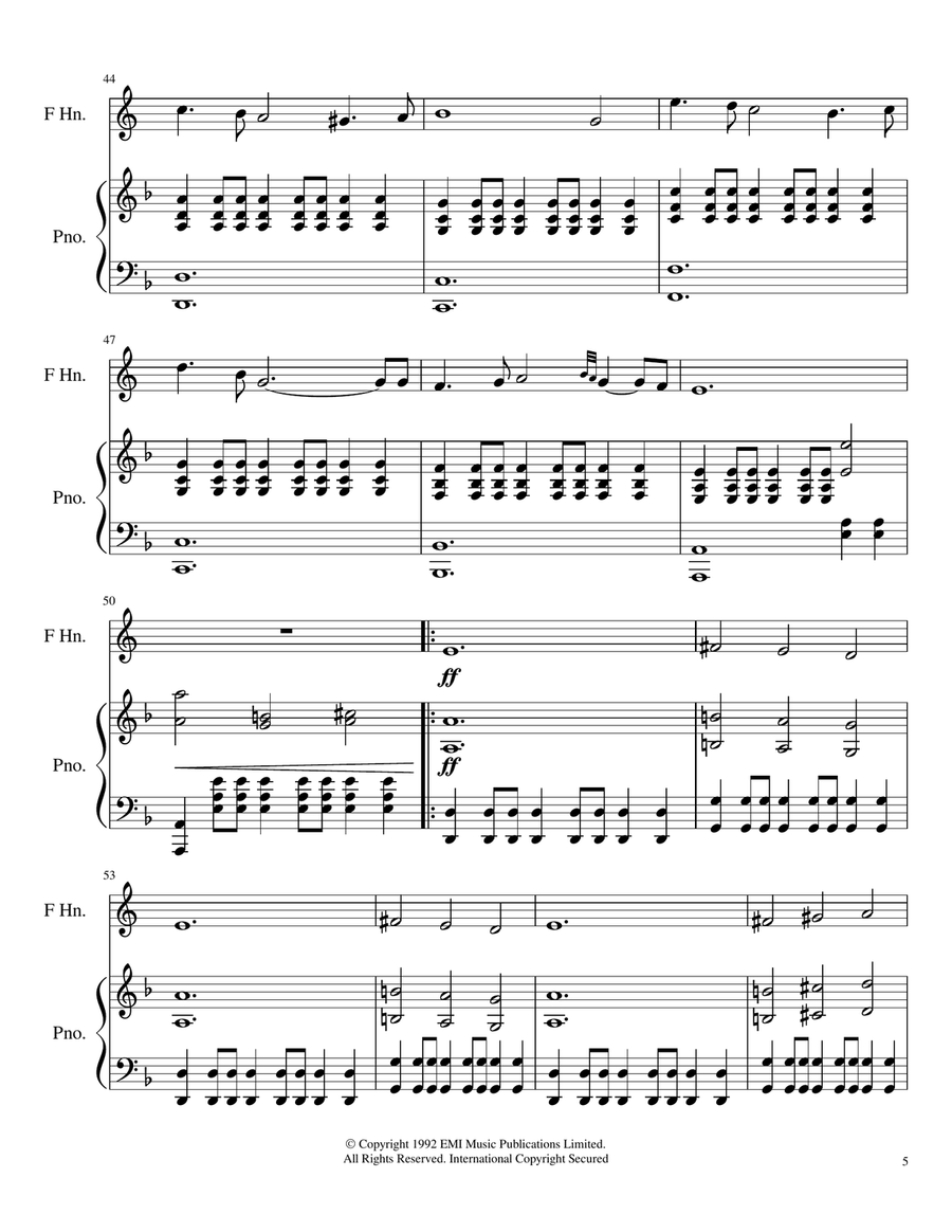 Conquest Of Paradise Conquest Of Paradise Piano scores gallery preview page 5