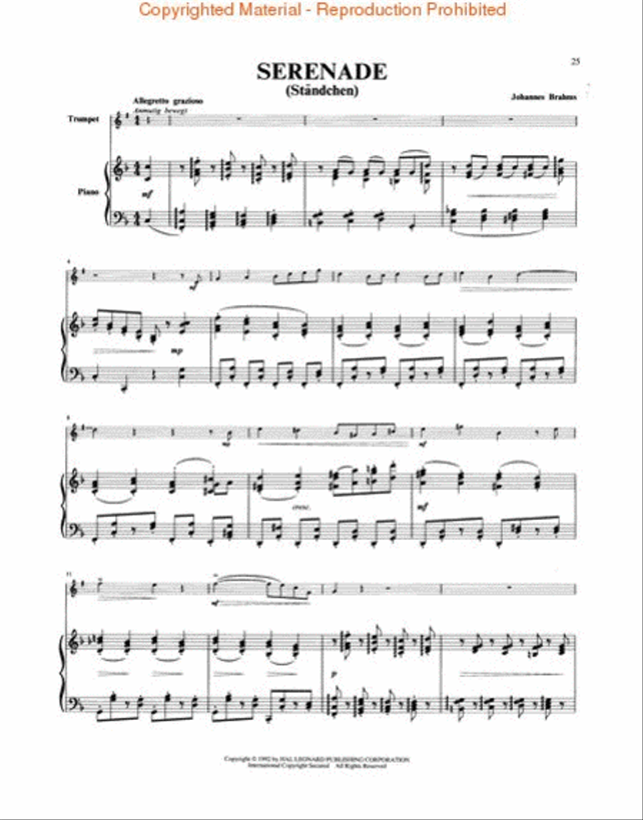 Canadian Brass Book of Intermediate Trumpet Solos Trumpet Solo scores gallery preview page 4