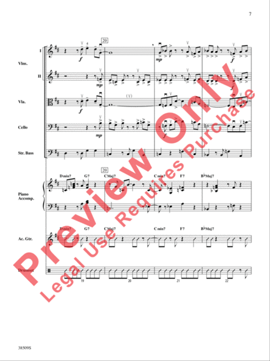Recorda Me String Orchestra scores gallery preview page 8