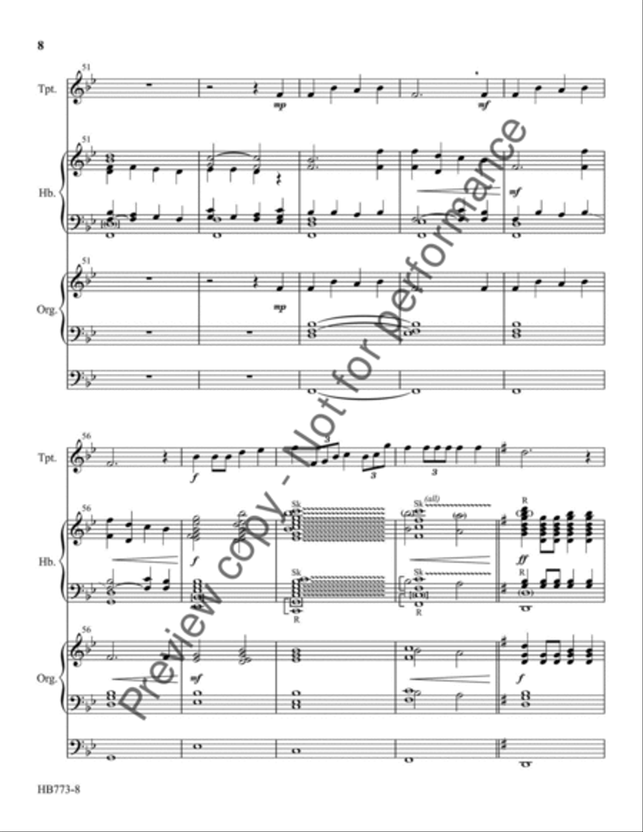 Crown Him With Many Crowns Score scores gallery preview page 9