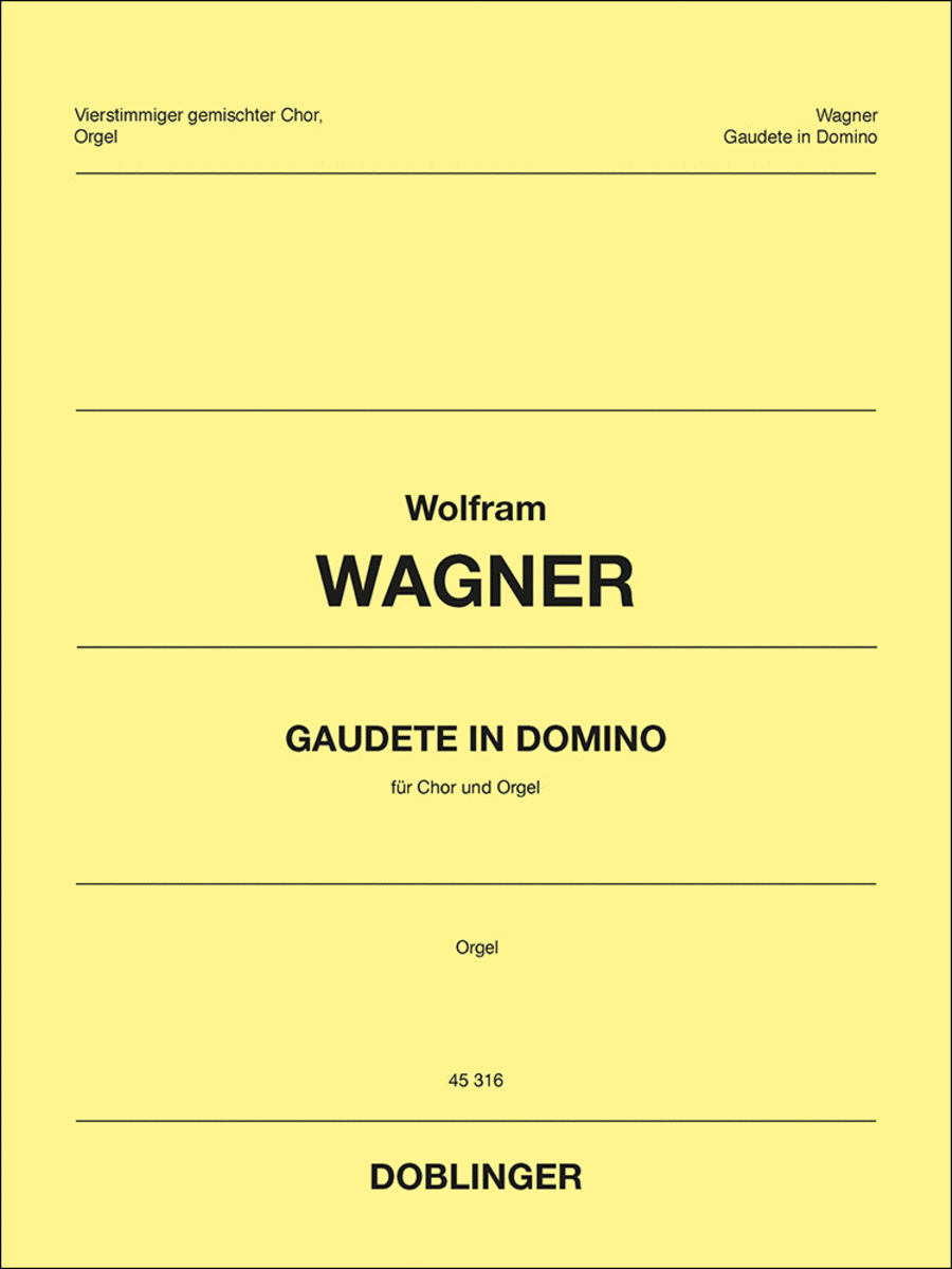 Gaudete in Domino 4-Part scores gallery preview page 1