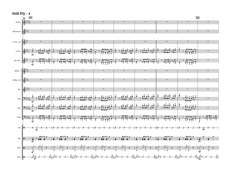 Still Fly Marching Band scores gallery preview page 4