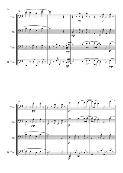 O seu lugar - Moda de Viola for Trombone Quartet image number null