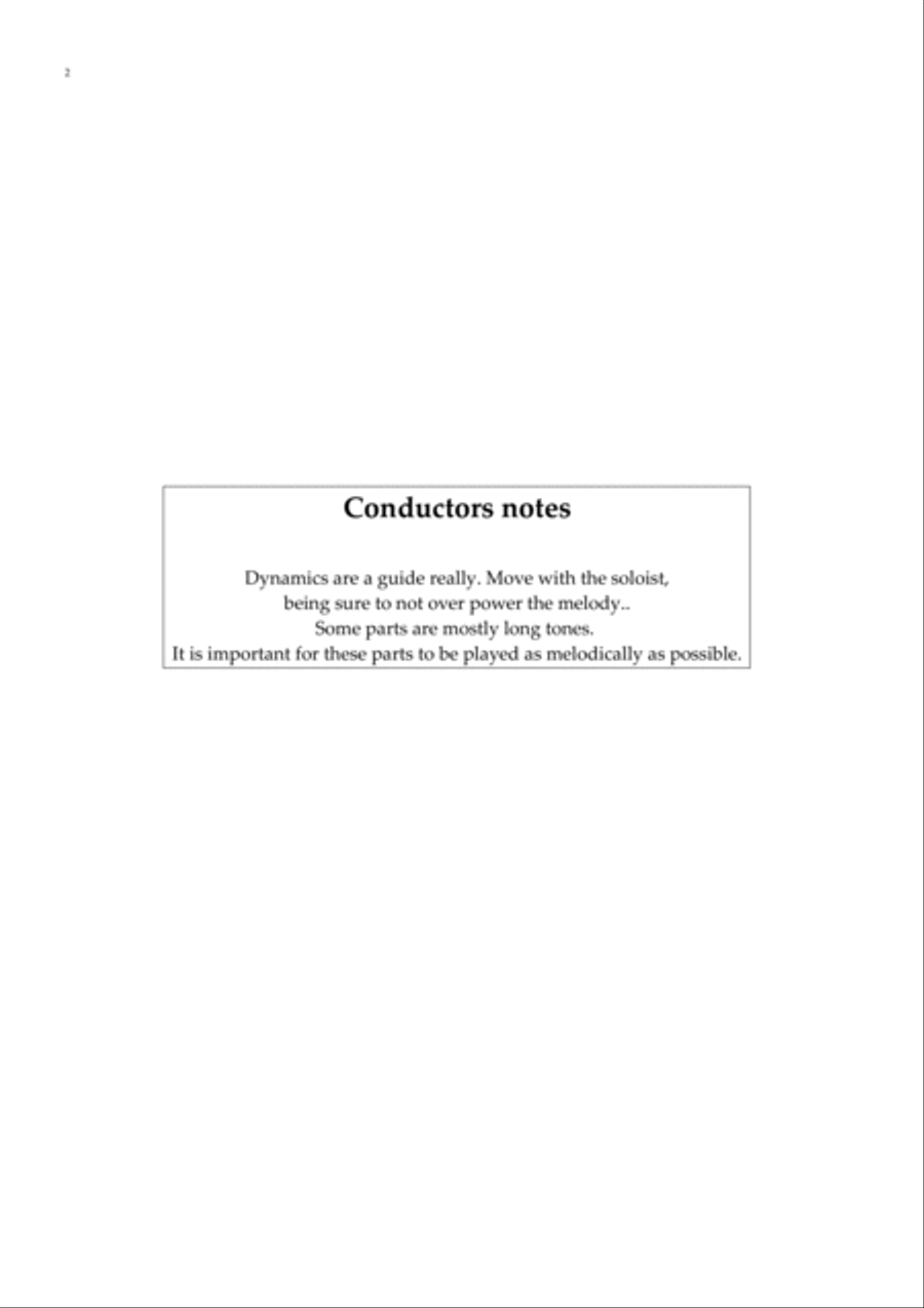 Round Edges - flugel horn solo Brass Ensemble scores gallery preview page 2