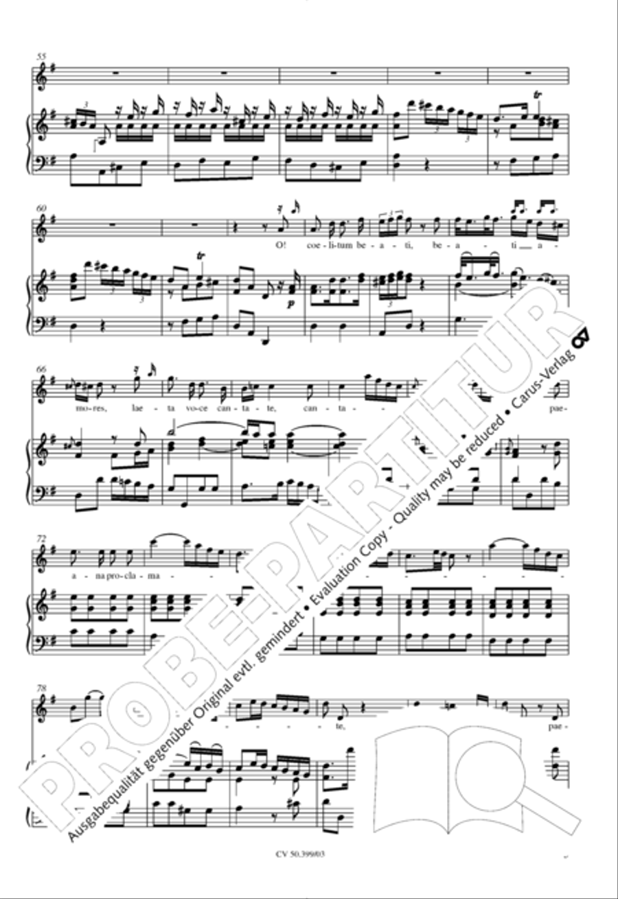 O coelitum beati O coelitum beati 4-Part scores gallery preview page 6