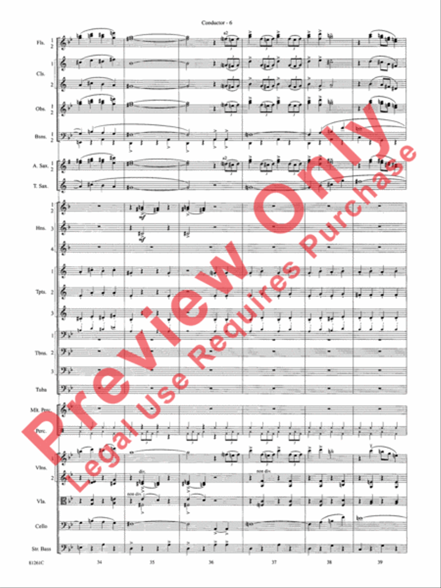 Sleigh Ride Full Orchestra scores gallery preview page 9