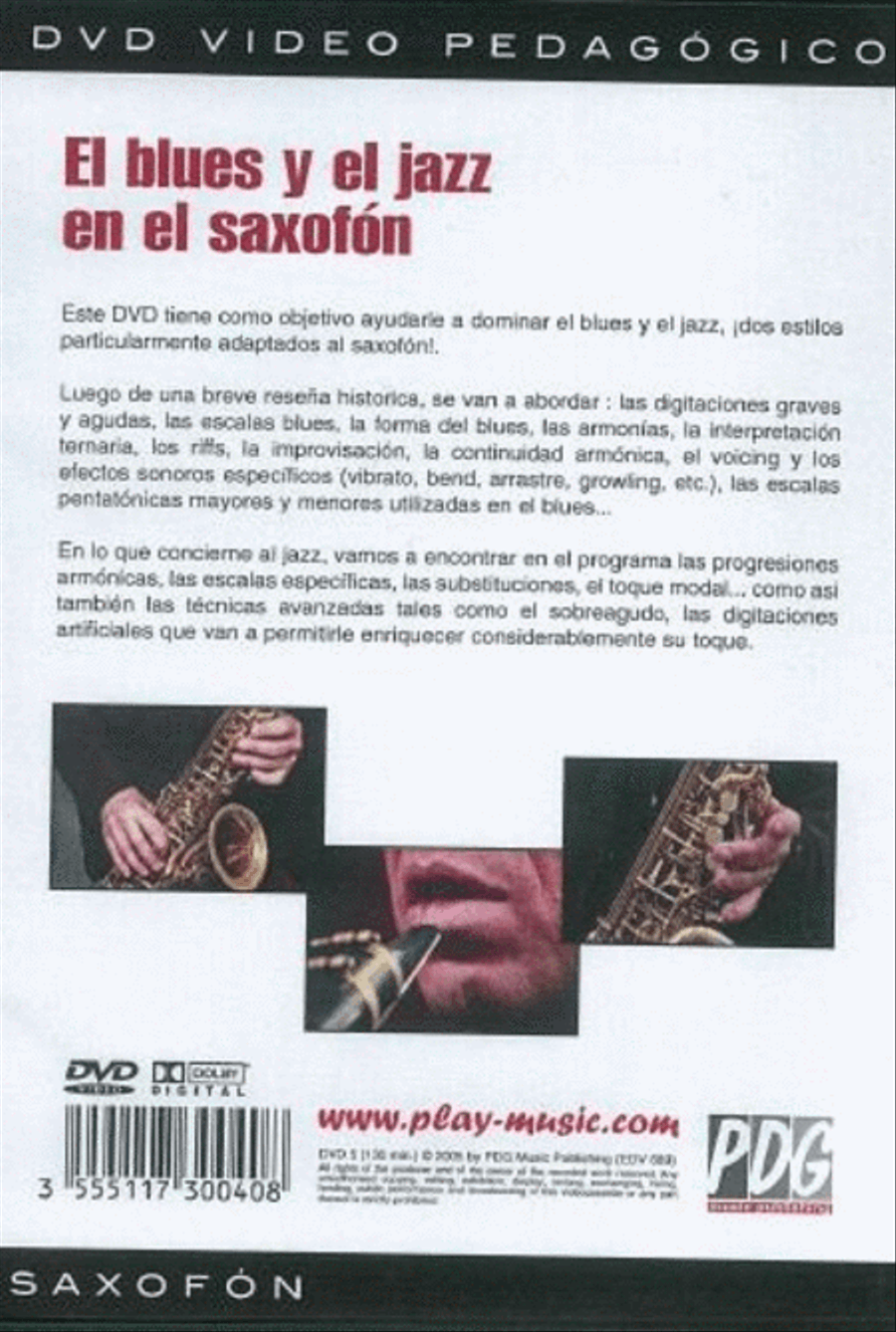 El Blues Y El Jazz En El Saxofón Saxophone Solo scores gallery preview page 2