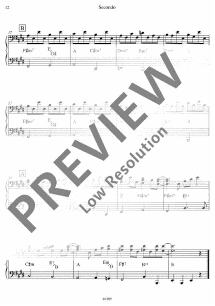 Just for Fun Piano Duet scores gallery preview page 13