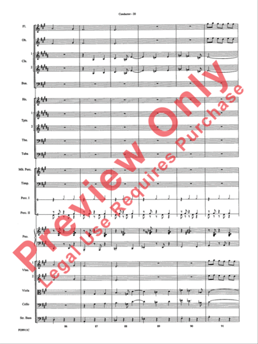 A Charlie Brown Christmas Full Orchestra scores gallery preview page 23