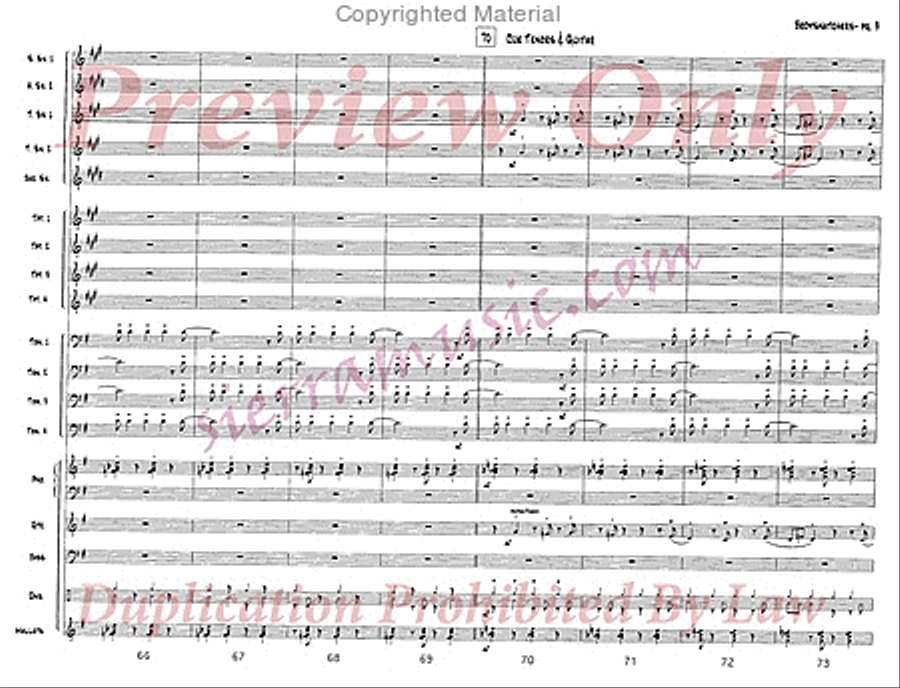 Bodysnatchers Bodysnatchers Jazz Ensemble scores gallery preview page 10