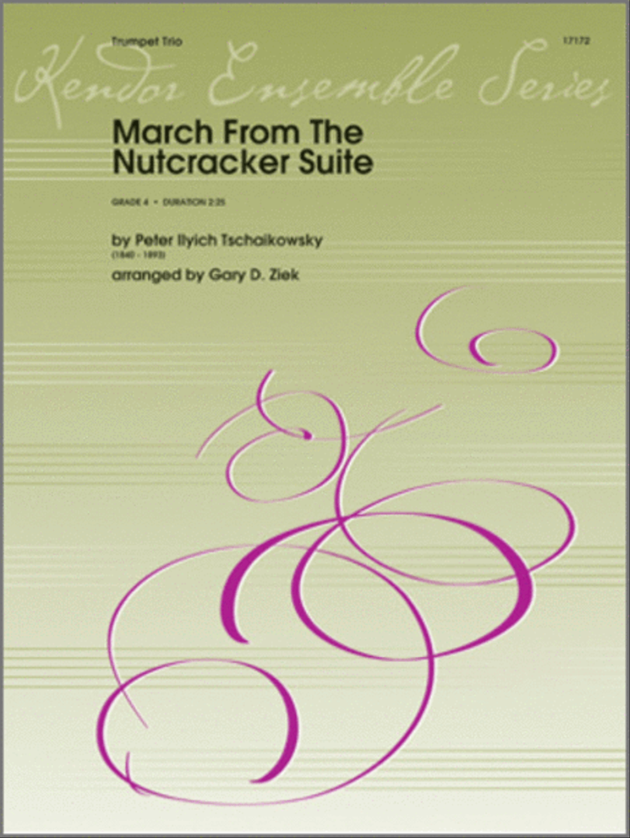 March From The Nutcracker Suite Trumpet Trio scores gallery preview page 1
