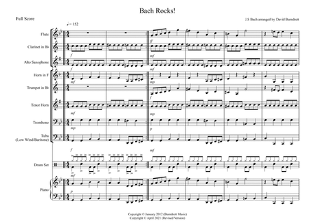 Bach Rocks! for School Wind Band image number null