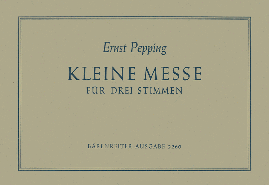 Kleine Messe (1929)