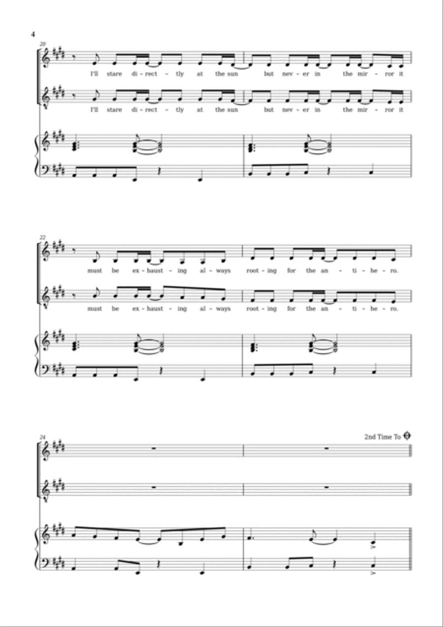 Anti-hero 2-Part scores gallery preview page 4
