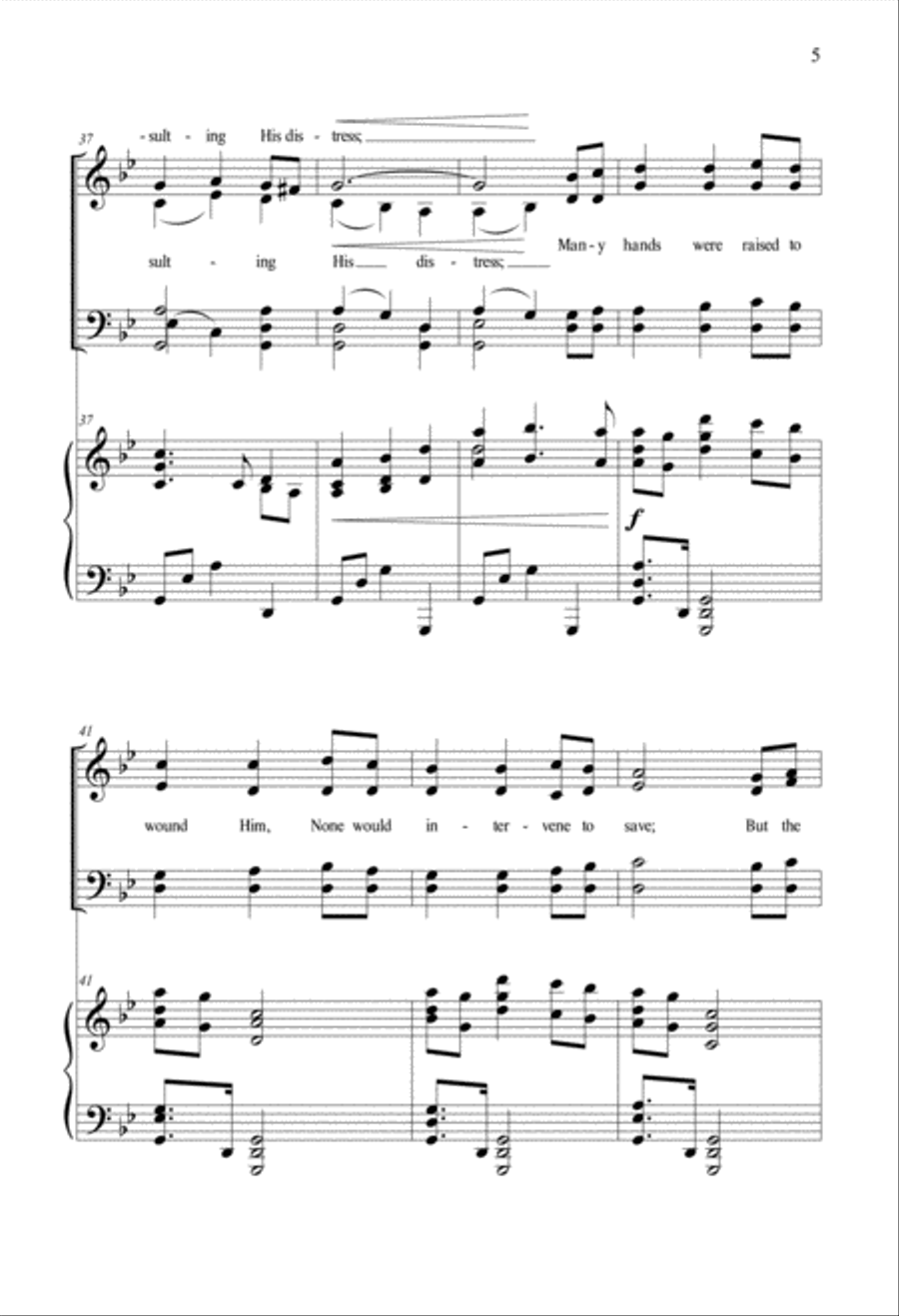 Stricken, Smitten, and Afflicted 4-Part scores gallery preview page 5