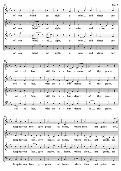 Come Holy Ghost A Cappella SATB image number null