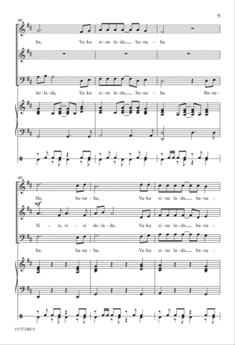 Banaha 3-Part scores gallery preview page 9
