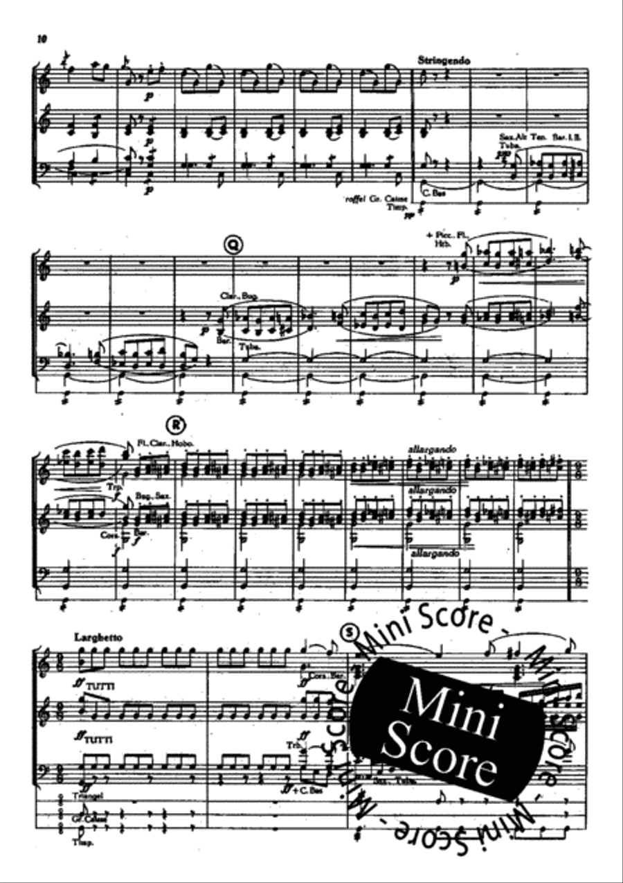 Martha Fanfare Band scores gallery preview page 11