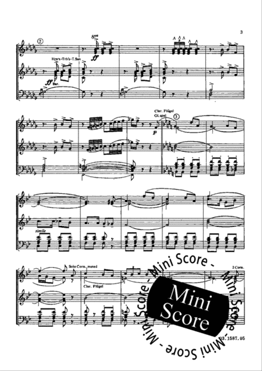 Jealousy Fanfare Band scores gallery preview page 7