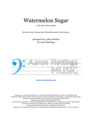 Book cover for Watermelon Sugar