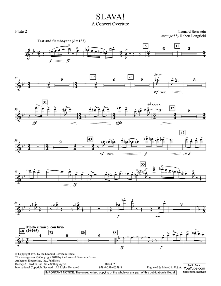 Slava! - Flute 2