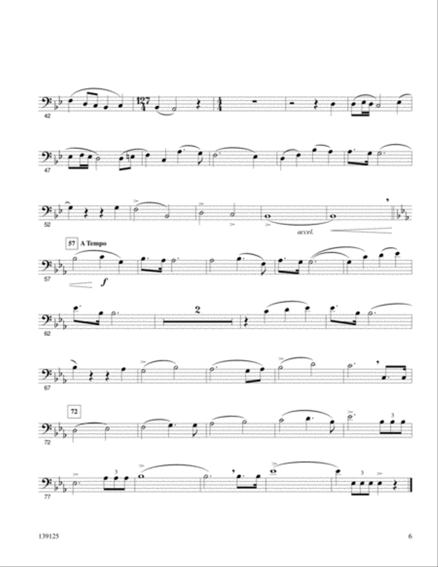 Faith Is The Victory Trombone scores gallery preview page 7