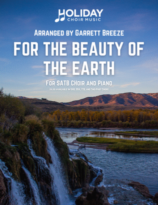 Book cover for For the Beauty of the Earth (SATB)