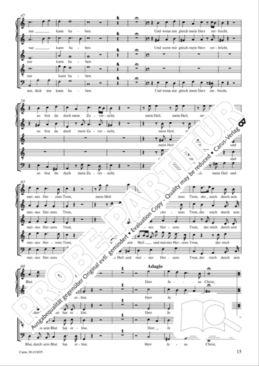 Last Judgment (Das jungste Gericht) SSATB scores gallery preview page 15