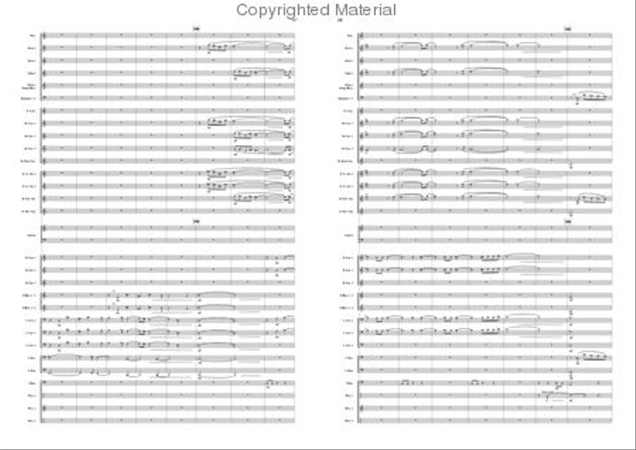 Brabantia Aeterna Concert Band scores gallery preview page 24
