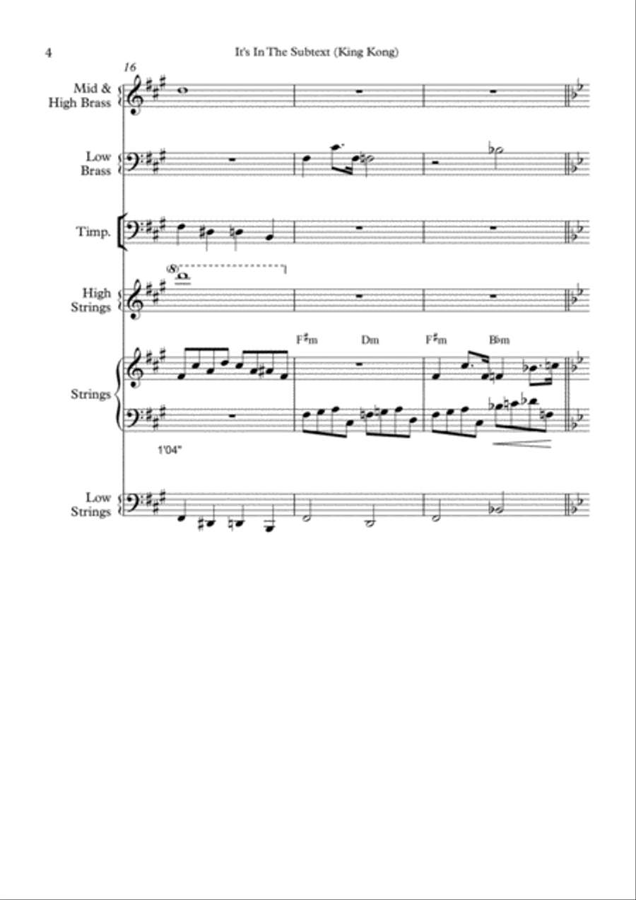 It's In The Subtext Small Ensemble scores gallery preview page 4