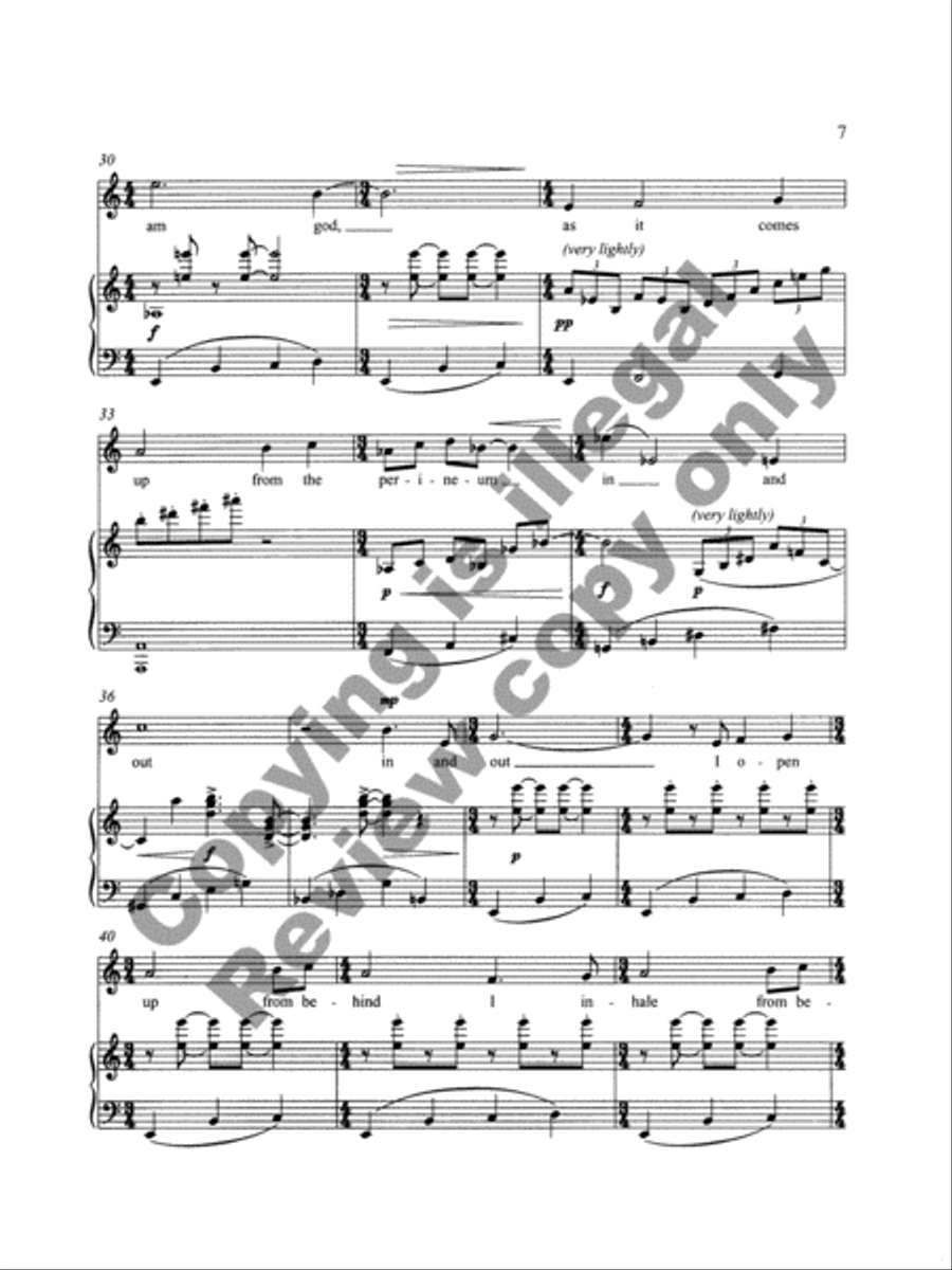 Perineo Medium Voice scores gallery preview page 6