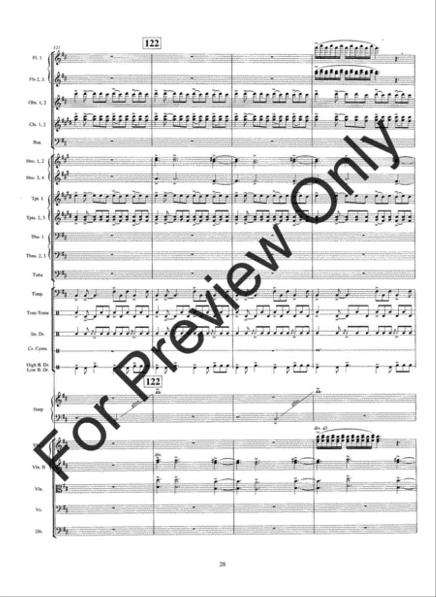 Warrior's Run String Orchestra scores gallery preview page 31