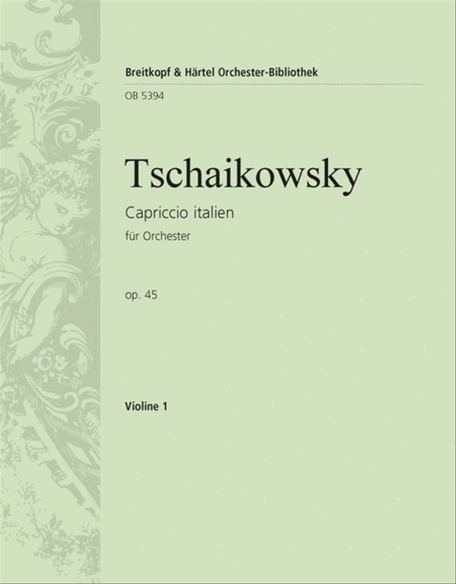 Capriccio italien Op. 45 Capriccio italien Op. 45 Orchestra scores gallery preview page 1