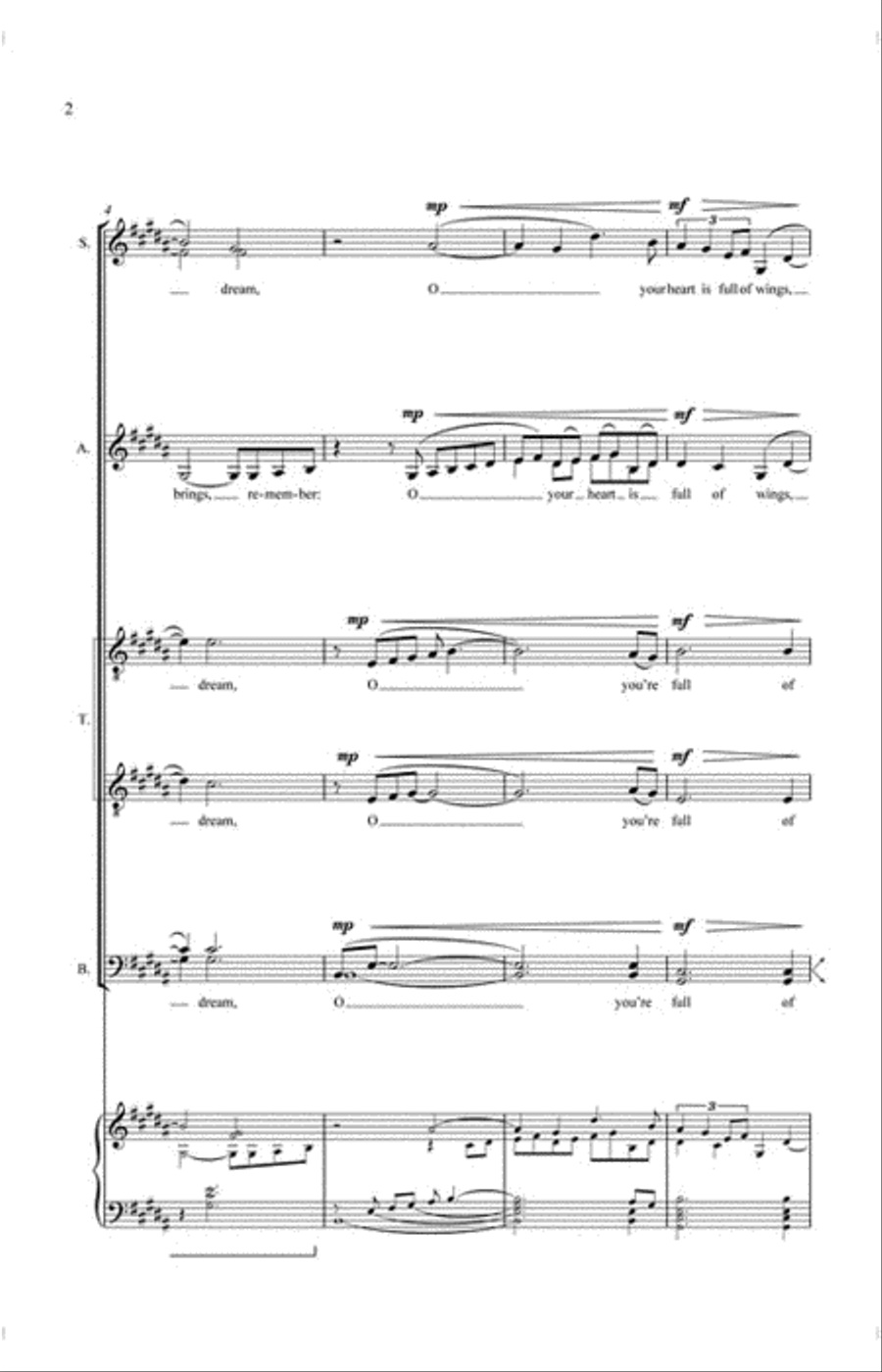 Sleep My Child Sleep My Child Divisi scores gallery preview page 3
