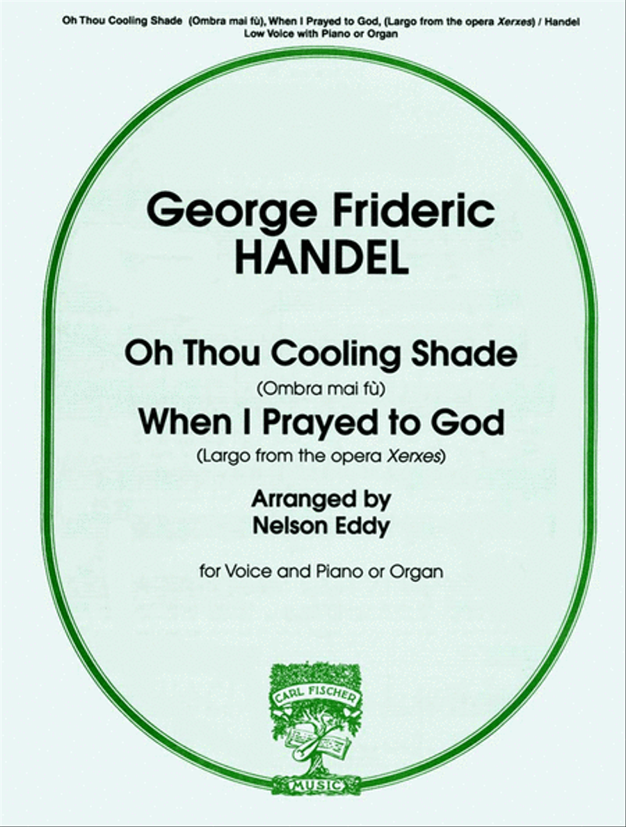 Oh Thou Cooling Shade Oh Thou Cooling Shade Low Voice scores gallery preview page 1