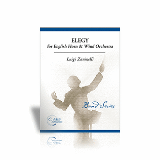 Elegy for English Horn & Wind Orchestra (score & parts)