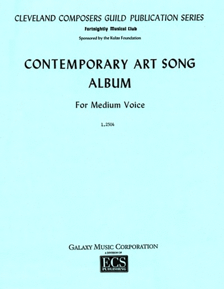 Contemporary Art Song Album, Book 2